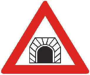 Dopravní značka A 21 Tunel