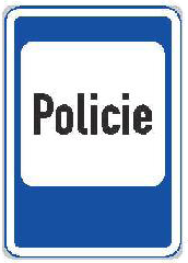 Dopravní značka IJ 1 Policie