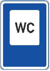 Dopravní značka IJ 12 WC