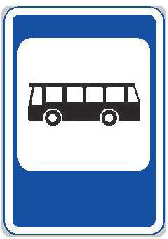 Dopravní značka IJ 4c Zastávka autobusu