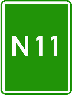 Dopravní značka IS 12d Náhradní trasa